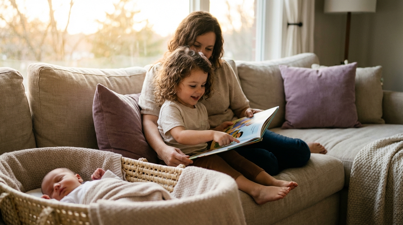 Tu hijo no se porta mal, está adaptándose: celos del hermano mayor y la llegada del bebé