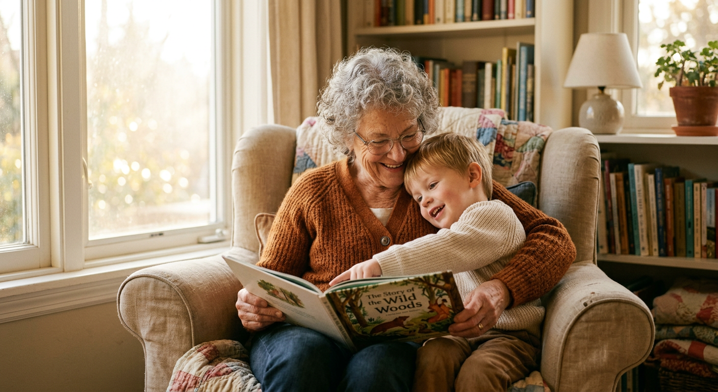 El regalo que el tiempo no borra: por qué los abuelos son los mejores narradores