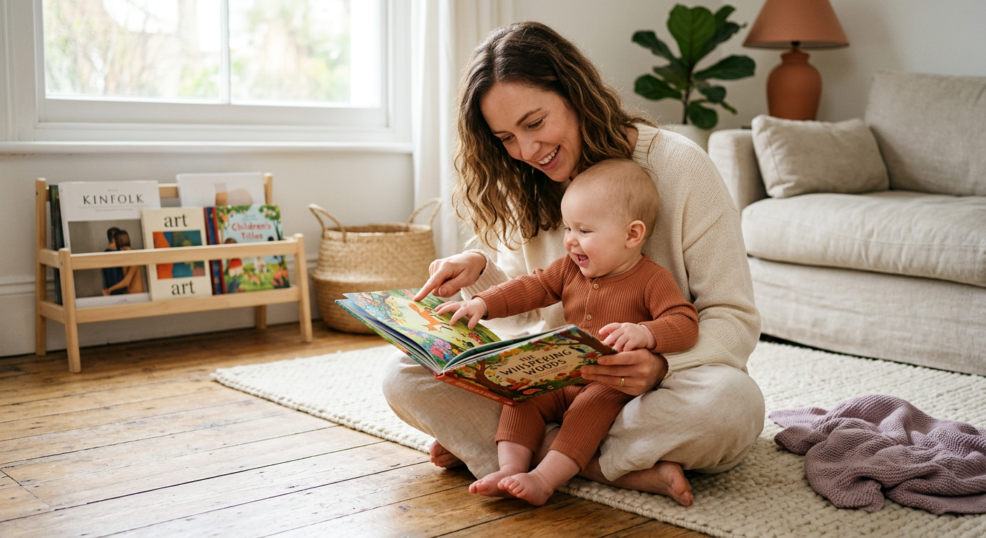 El mejor juguete para tu bebé no tiene pilas: ciencia de la estimulación temprana con libros