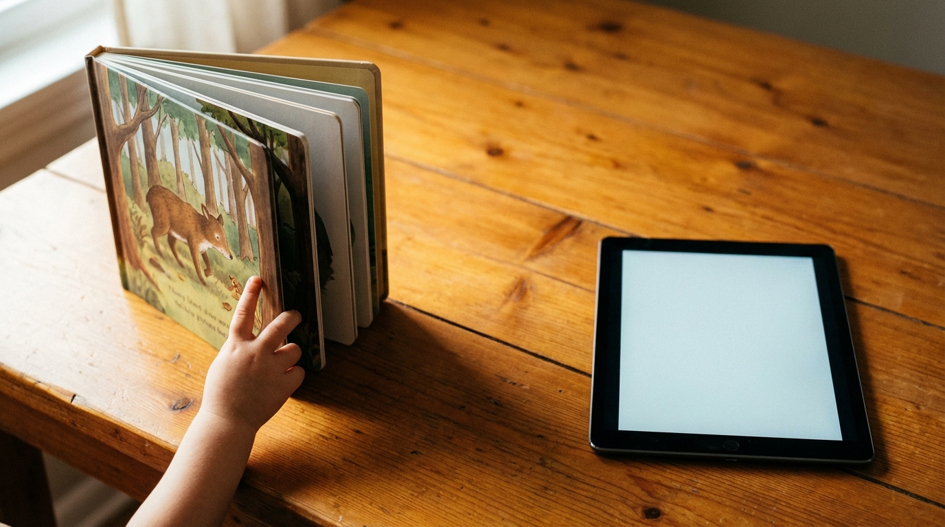Libro impreso vs pantalla: qué dice la ciencia sobre cómo leerle a tu hijo