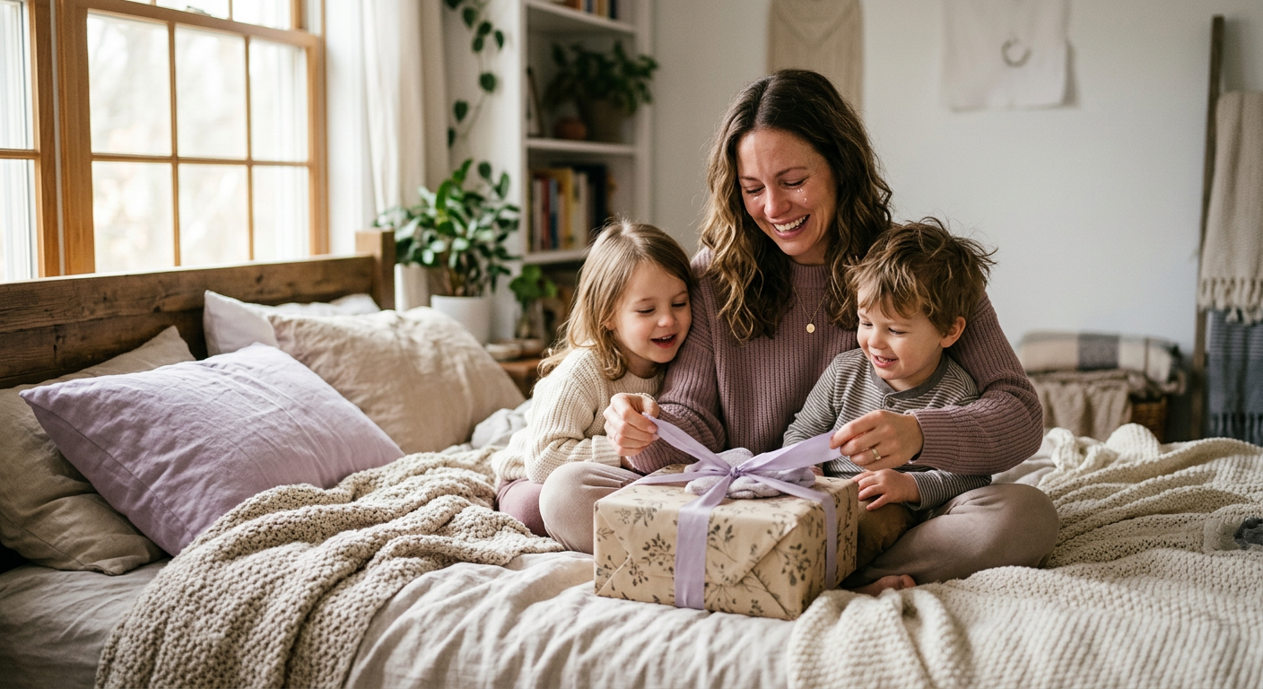 El mejor regalo dia de la madre de sus hijos: Emoción pura