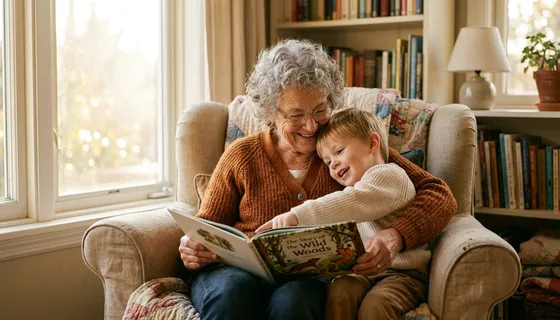 El regalo que el tiempo no borra: por qué los abuelos son los mejores narradores