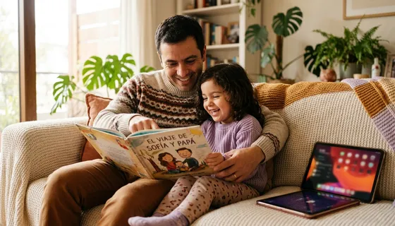 El futuro de los libros infantiles con IA: qué viene para las familias en Chile