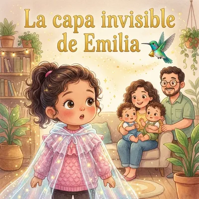 Portada: La capa invisible de Emilia
