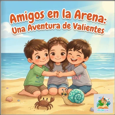 Portada: Amigos en la Arena - Una Aventura de Valientes